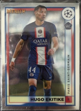 Hugo Ekitike 2022 Topps Merlin Chrome
