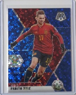 Fabian Ruiz 2020 Panini Mosaic EURO 2020 Blue Circles Prizm /99