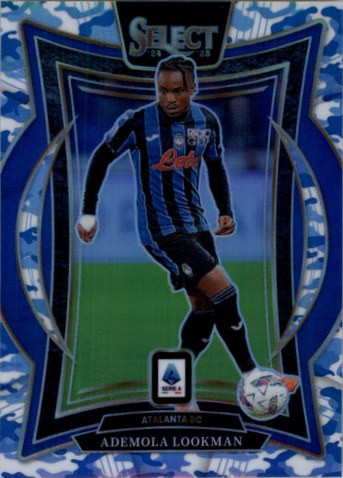 Ademola Lookman 2024 Panini Select Winter Camo Prizm /30