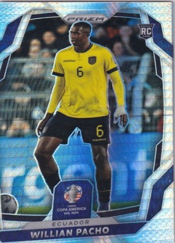 Willian Pacho 2024 Panini Prizm Hyper Prizm