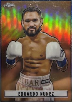 Eduardo Nunez 2024 Topps Chrome Boxing 2024 Refractor #TR-32