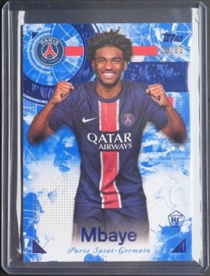 Ibrahim Mbaye 2024 Topps Exhibition /99