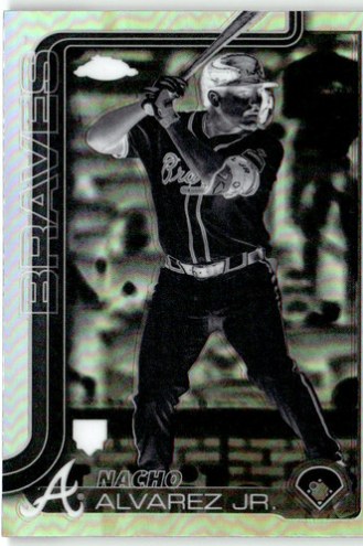 Nacho Alvarez Jr. 2025 Topps Chrome Negative Refractor
