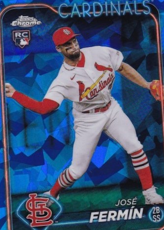 Jose Fermin 2024 Topps Chrome Blue Sapphire