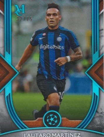 Lautaro Martinez 2023 Panini Museum Sapphire /75