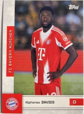 Alphonso Davies Topps FC Bayern München FT-8