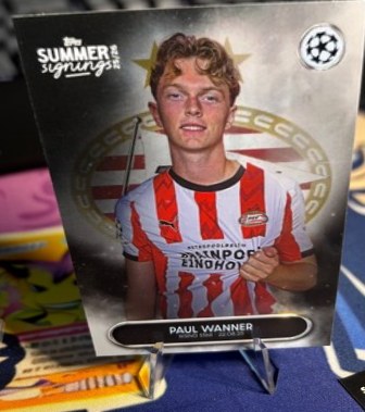 Paul Wanner 2025 Topps Summer Signings /25