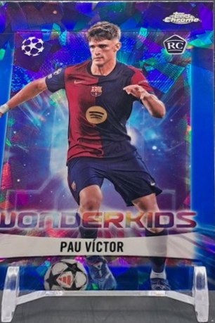Pau Victor 2024 Topps Chrome Sapphire /25