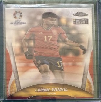 Lamine Yamal 2024 Topps Chrome UEFA EURO 2024
