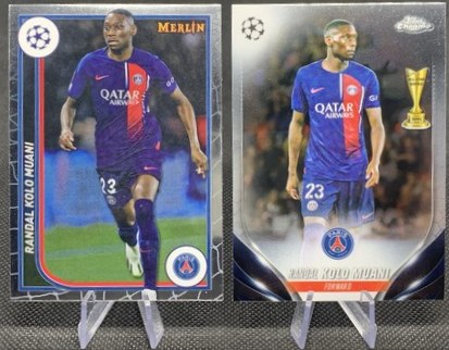 Randal Kolo Muani Topps Merlin Chrome