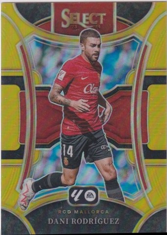 Dani Rodriguez 2023 Panini Select Gold Prizm /10