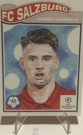 Dominik Szoboszlai 2020 Topps Living C144