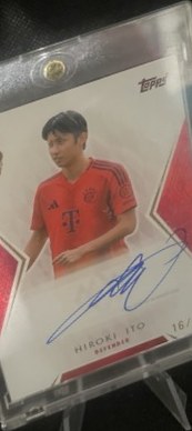 Hiroki Ito Topps FC Bayern München 125 Jahre /99