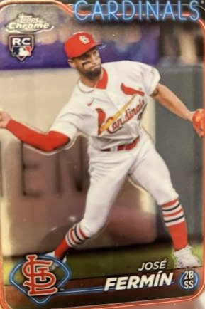 Jose Fermin 2024 Topps Chrome Refractor