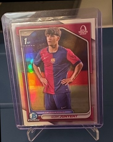 Quim Junyent Topps Bowman Chrome