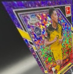 Jobe Bellingham 2025 Topps Chrome Bundesliga Purple /75