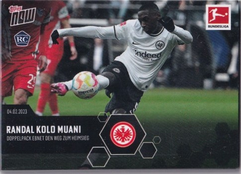Randal Kolo Muani 2022 Topps Now 128