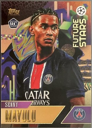 Senny Mayulu 2024 Topps Gold Gold