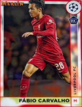Fabio Carvalho 2022 Topps Merlin Chrome #90