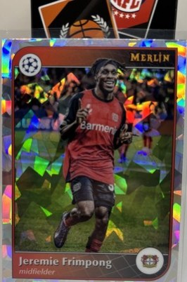 Jeremie Frimpong 2025 Topps Merlin Chrome 132