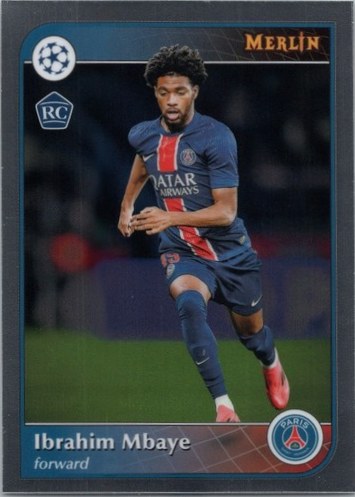 Ibrahim Mbaye 2024 Topps Merlin Chrome #149