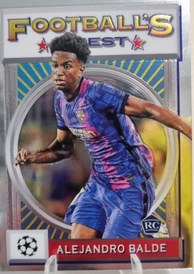 Alejandro Balde 2021 Topps Finest #119