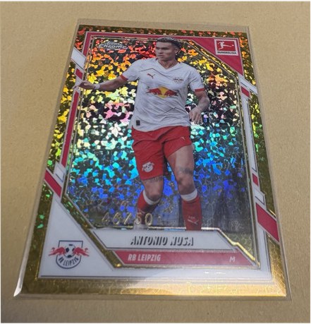 Antonio Nusa 2026 Topps Chrome Gold 46/50