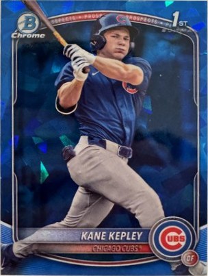 Kane Kepley 2025 Topps Bowman Chrome Draft Sapphire Edition