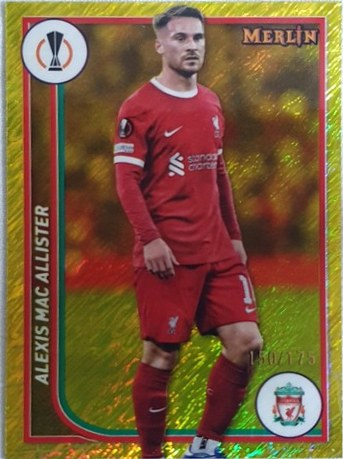 Alexis Mac Allister 2023 Topps Chrome Merlin /175