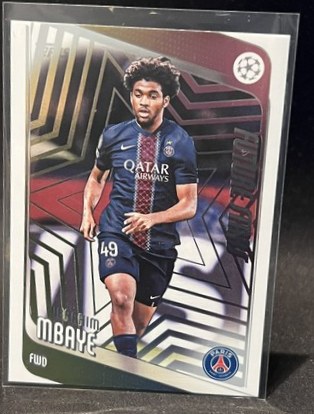 Ibrahim Mbaye 2025 Topps UCC Flagship 25/26