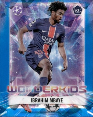 Ibrahim Mbaye 2024 Topps Chrome Sapphire Sapphire