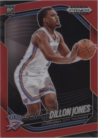 Dillon Jones 2024 Panini Prizm Black Red Prizm 219/299