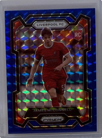 James McConnell 2023 Panini Prizm Blue Prizm