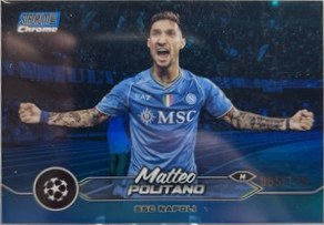 Matteo Politano 2023 Topps Stadium Club Chrome /175