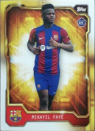 Mikayil Faye 2023 Topps FC Barcelona Fan Set BARG-2