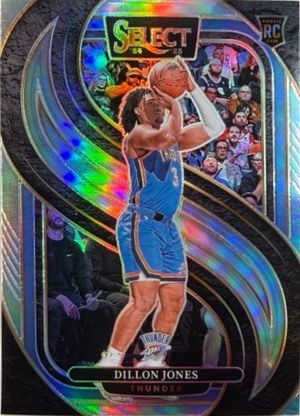 Dillon Jones 2024 Panini Select Silver Prizm