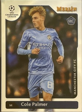 Cole Palmer 2022 Panini Merlin Chrome