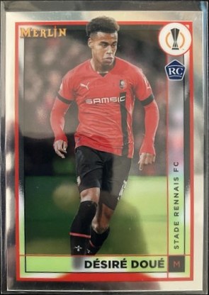 Desire Doue Topps Merlin Chrome