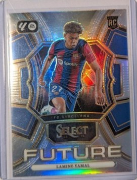 Lamine Yamal 2024 Panini Select Silver Prizm