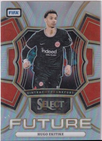 Hugo Ekitike 2023 Panini Select FIFA Silver Prizm #2
