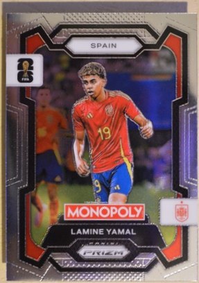 Lamine Yamal 2026 Panini Prizm World Cup Silver Prizm