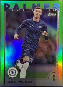 Cole Palmer 2024 Topps UCC Neon Green /199