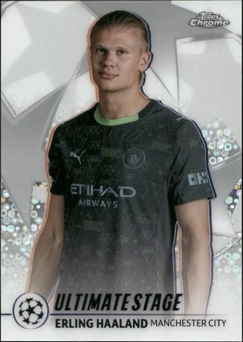 Erling Haaland 2025 Topps Chrome UCC #US-10