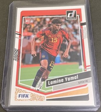 Lamine Yamal 2023 Panini Donruss