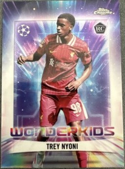 Trey Nyoni 2024 Topps Cromo UEFA Club #WK-18
