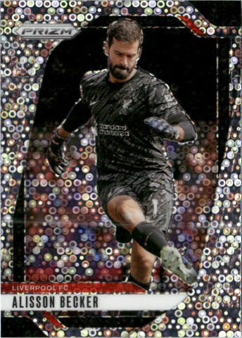 Alisson Becker 2024 Panini Prizm Premier League Disco Prizm #43