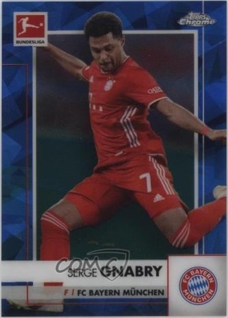 Serge Gnabry 2020 Topps Bundesliga Sapphire #81