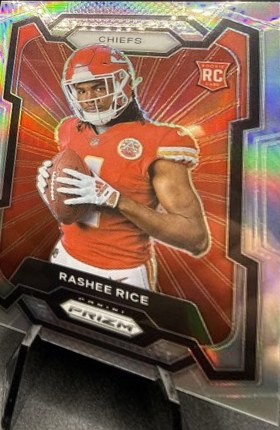 Rashee Rice 2023 Panini Prizm Silver Prizm