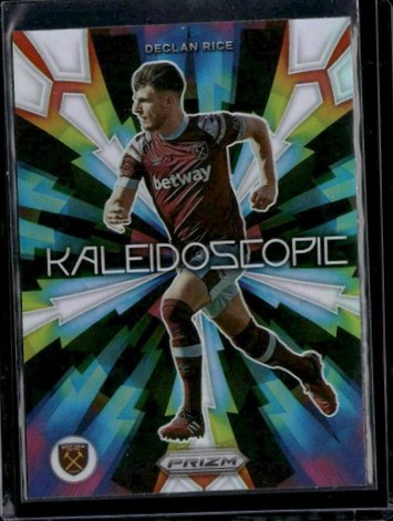 Declan Rice 2022 Panini Prizm Premier League Kaleidoscopic Prizm #4