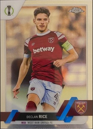 Declan Rice 2023 Topps Chrome UCC #041